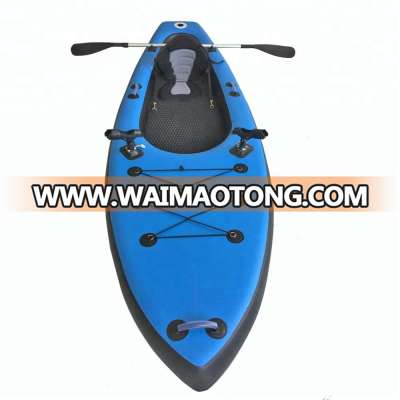 360cm X 100xm X 20cm Double Layer Strengthen Inflatable Fishing Board Maximum Air Pressure 20 PSI