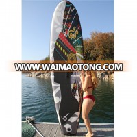 BAOLONG Double Layer Strengthen 10'6" Colorful Inflatable Stand up Paddle Board with Pump/Paddle/Fins/Leash/Storage Bag